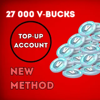 13500 V-Bucks / Approved method