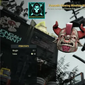 Glowing Minotaur Mask