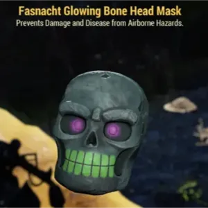 Glowing Bone Head Mask