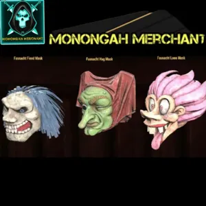 Loon Fiend and Hag Masks