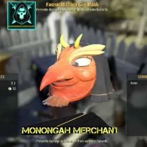 Fasnacht Crazy Guy Mask