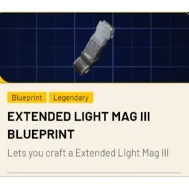 Extended Medium Mag III Blueprint*1