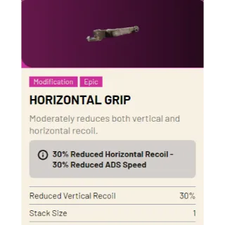 Horizontal Grip