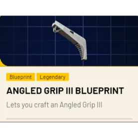 Angled Grip III Blueprint*1