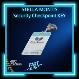ARC RAIDERS - 3x Stella Montis Security Checkpoint Key