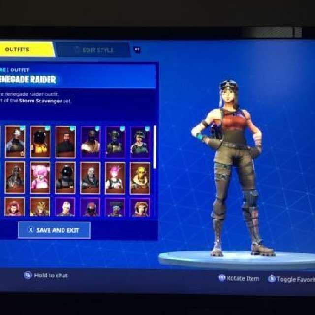 Bundle | Renegade Raider Account - In-Game Items - Gameflip