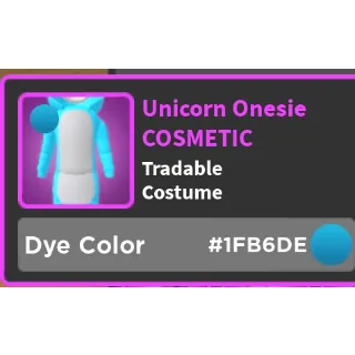 Other | Blue Unicorn Onesie