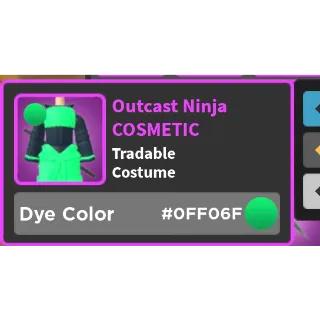 Other | Outcast Ninja Green 