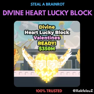 DIVINE HEART LUCKY BLOCK | STEAL A BRAINROT