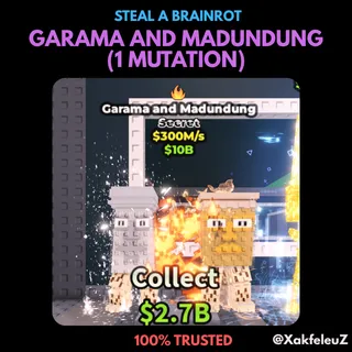GARAMA AND MADUNDUNG (1 MUTATION) $300M/s | STEAL A BRAINROT