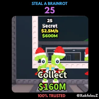 25 (SECRET) | STEAL A BRAINROT