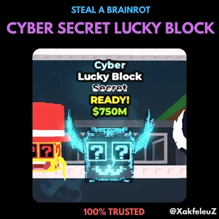 CYBER LUCKY BLOCK SECRET | STEAL A BRAINROT