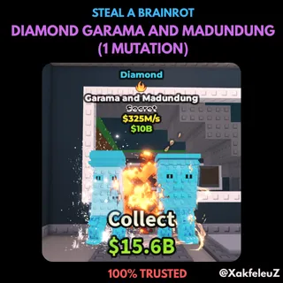DIAMOND GARAMA AND MADUNDUNG (1 MUTATION) $325M/s | STEAL A BRAINROT