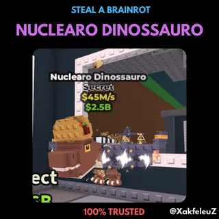 NUCLEARO DINOSSAURO (1 MUTATION) | STEAL A BRAINROT