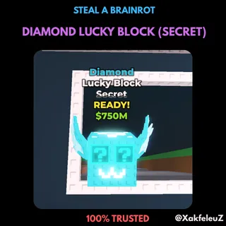 DIAMOND LUCKY BLOCK (SECRET) | STEAL A BRAINROT