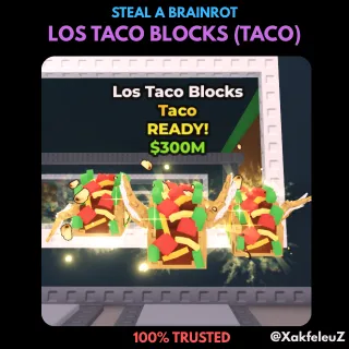 10x LOS TACO BLOCKS (TACO) | STEAL A BRAINROT