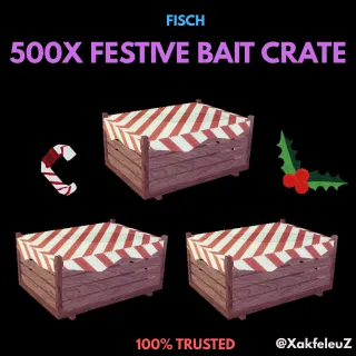 500x Festive Bait Crate | Fisch