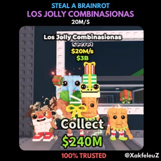 LOS JOLLY COMBINASIONAS | STEAL A BRAINROT