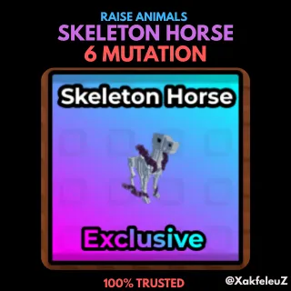 Skeleton Horse 6 Mutation | Raise Animals