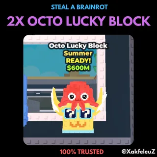 2X OCTO LUCKY BLOCK | STEAL A BRAINROT