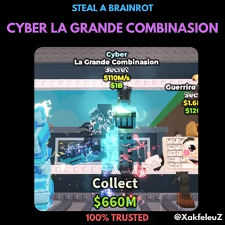 CYBER LA GRANDE COMBINASION | STEAL A BRAINROT