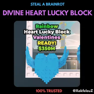 RAINBOW HEART LUCKY BLOCK | STEAL A BRAINROT