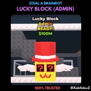 10x LUCKY BLOCK (ADMIN) | STEAL A BRAINROT