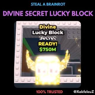 DIVINE LUCKY BLOCK SECRET | STEAL A BRAINROT
