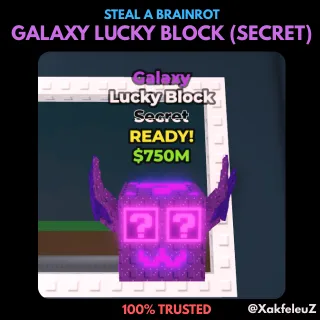 GALAXY LUCKY BLOCK (SECRET) | STEAL A BRAINROT
