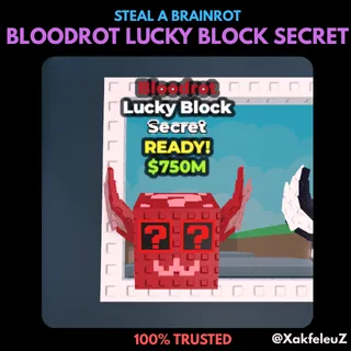 BLOODROT LUCKY BLOCK SECRET | STEAL A BRAINROT