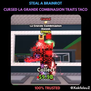 CURSED LA GRANDE COMBINASION TRAITS TACO | STEAL A BRAINROT