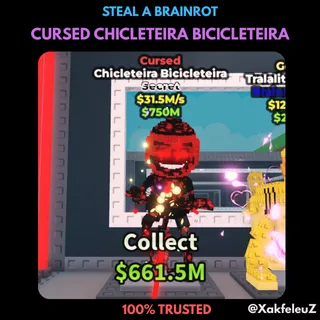 CURSED CHICLETEIRA BICICLETEIRA | STEAL A BRAINROT