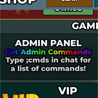 Admin Panel