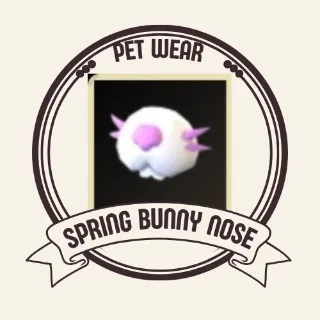 SPRING BUNNY NOSE