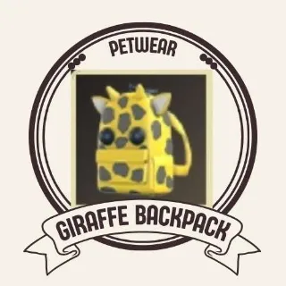 GIRAFFE BACKPACK