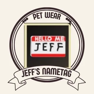 JEFF'S NAMETAG