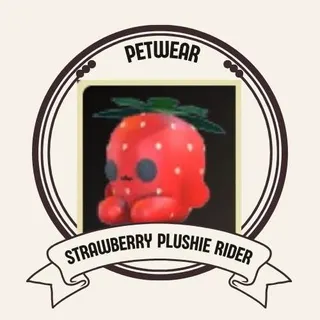 STRAWBERRY PLUSHIE RIDER