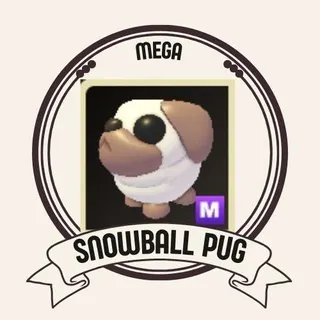 Mega Snowball Pug
