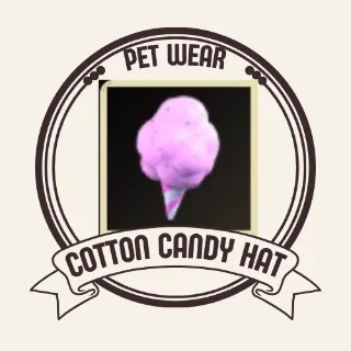 cotton candy hat
