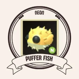 NEON PUFFER FISH