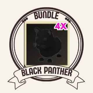 4x black panther