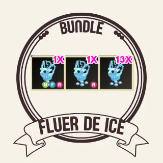 11x FLEUR DE ICE