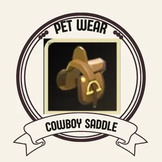 Cowboy saddle