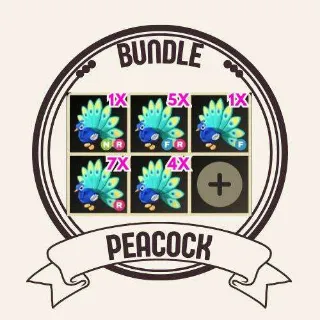 18x PEACOCK