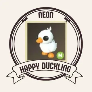 Neon Hapy Duckling