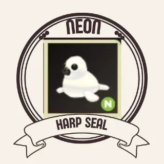 NEON HARP SEAL