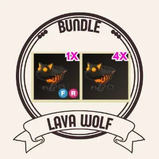 5x LAVA WOLF