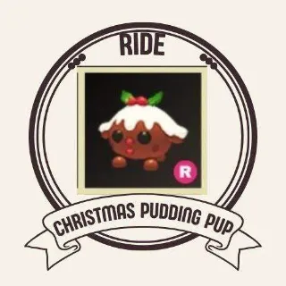 CHRISTMAS PUDDING PUP R