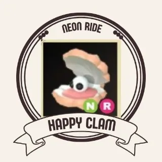 NEON HAPPY CLAM