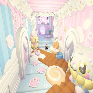 HOUSE 33 – PASTEL PAWPRINT